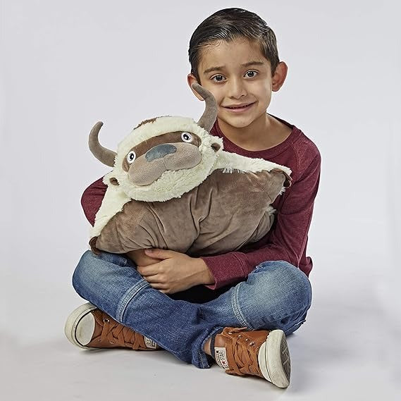 16 Inch Appa Stuffed Animal – Avatar The Last Airbender Plush Toy for Kids & Fans | Soft & Cuddly Flying Bison Plush