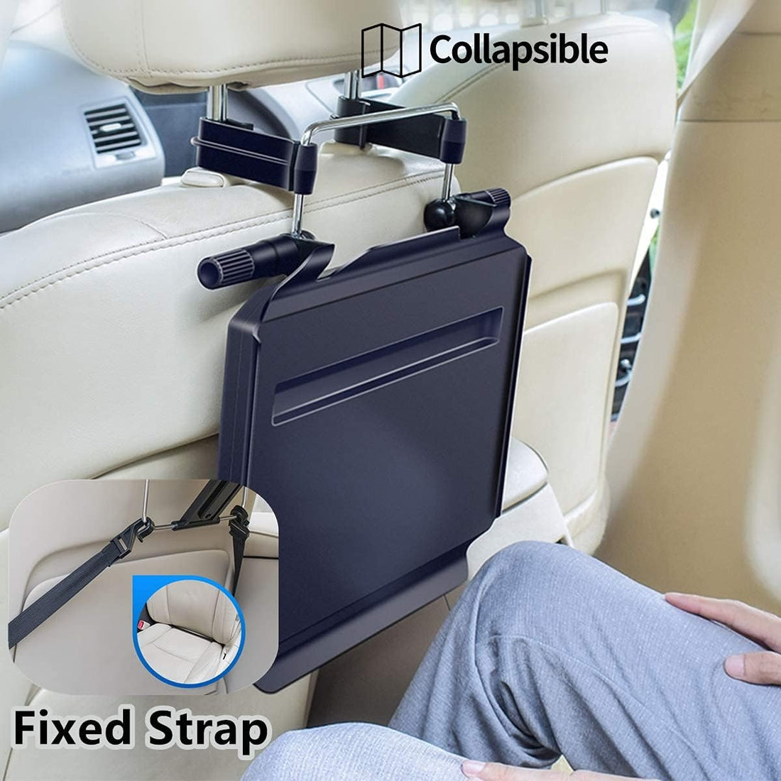 2 in 1 Car Steering Wheel Tray for Eating Food Drink